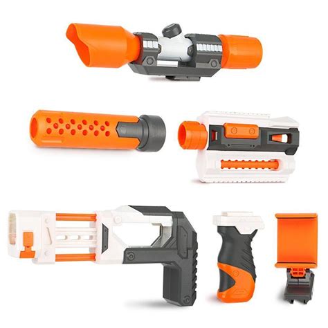 Nerf Modulus Attachments Upgrade Kit Set Gun Accessories 6 Parts Cheap N-Strike | #1899843372