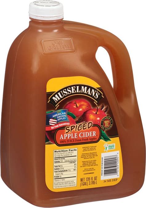 Musselman's 100% Spiced Apple Cider Juice Reviews 2020