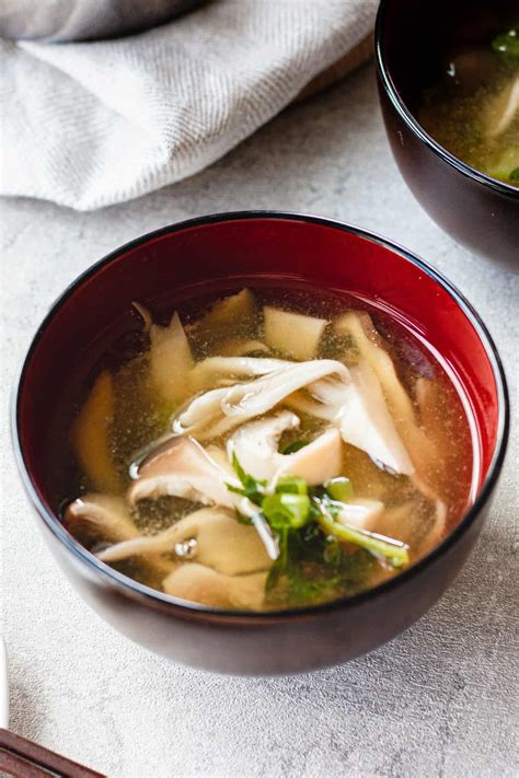 Mushroom Miso Soup (Japanese Shiitake, Enoki, and More!) - Chef JA Cooks