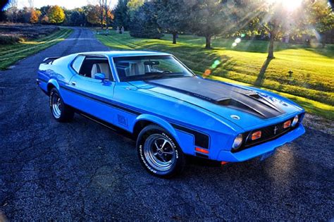 1969 Mustang Mach 1 Grabber Blue - Jamie Paul Smith