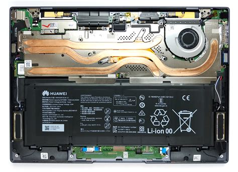 Inside Huawei MateBook X Pro (2020) - disassembly and upgrade options | LaptopMedia UK