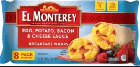 Ruiz Foods Products Inc. Recalls Bacon Breakfast Wrap Products Due to ...