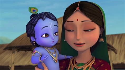 Little Krishna The Darling of Vrindavan Hindi ( Cartoon Movie ) Mathura Hare Krishna - YouTube