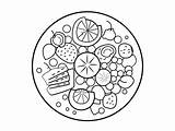 Fruit Salad Coloring Pages Top 2 Free Printable Designs sketch template