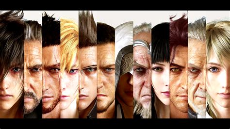 Final Fantasy 15 FF XV All Characters (HD 1080p) by MezzericDA on DeviantArt