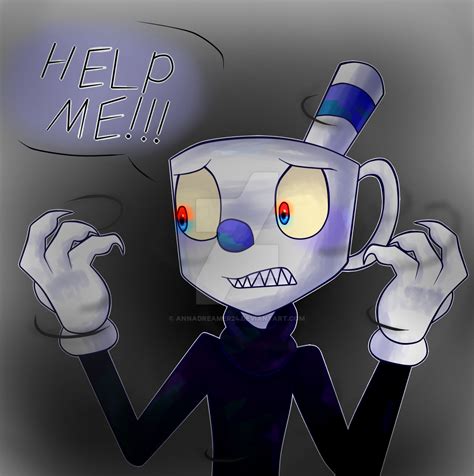 (Fan Art)Evil Mugman by Anavinnik on DeviantArt