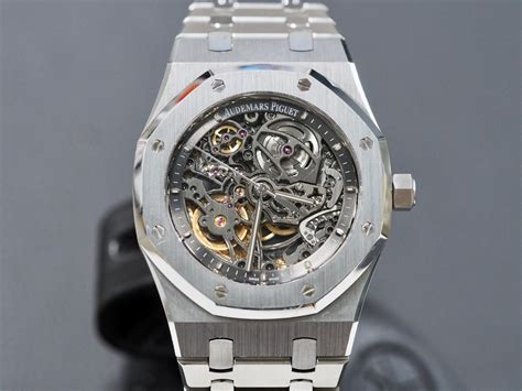 Audemars Piguet Royal Oak Skeleton Openworked, AP service and... for ...