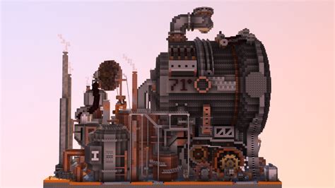 Minecraft Factory Building Design