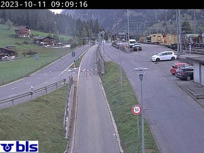 Kandersteg: Autoverlad Lötschberg Weather Swiss Webcams