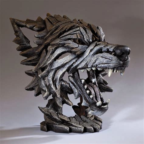 Edge Sculpture Wolf by Matt Buckley Bust - Entertainment Earth