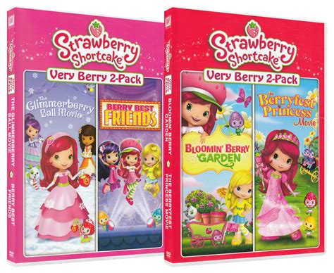 Strawberry Shortcake Pack 2 (4-Pack) on DVD Movie