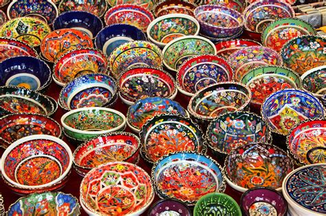 Colorful Oriental Bowls Free Stock Photo - Public Domain Pictures