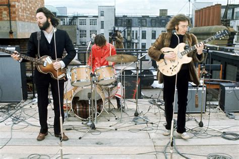 Celebrating 50 Years Since The Beatles Last Public Concert on Apple Records Rooftop - Zoomer ...