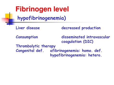 PPT - Inherited Coagulation Disorders PowerPoint Presentation, free download - ID:4168412