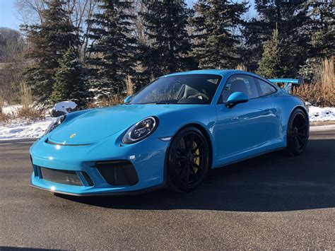 2018 Porsche GT3 in Miami Blue : r/Porsche