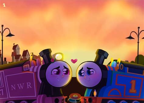 All engines go edit - Thomas x Rosie by BingbingsHobbies on DeviantArt