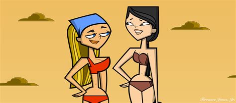 Total Drama - Lindsay Flirting Heather by TJDesigner1999 on DeviantArt