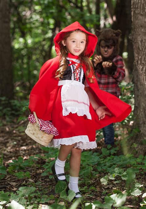 Deluxe Child Little Red Riding Hood Costume