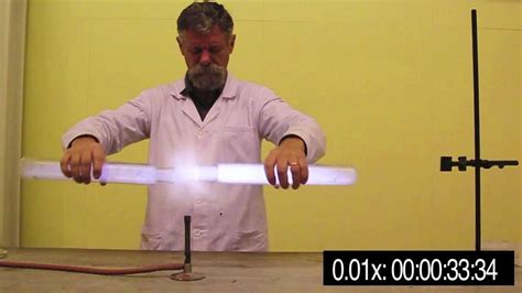 Combustion demonstration experiments II, ELTE, Budapest - YouTube