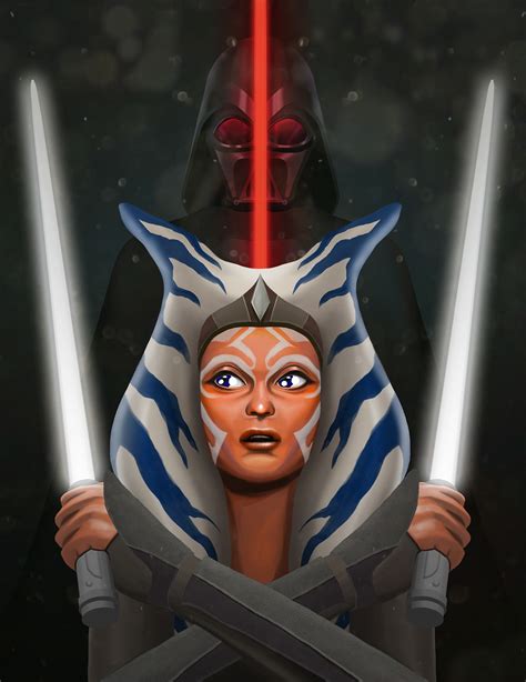 Star Wars: Ahsoka Vs. Darth Vader on Behance