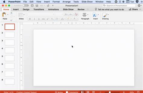 How to start Mac PowerPoint with a Blank Layout? (Office 365) - Super User