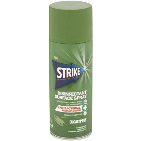 Strike Disinfectant Spray Eucalyptus 300g | Woolworths