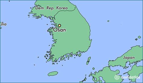 Where is Osan, South Korea? / Osan, Gyeonggi-do Map - WorldAtlas.com