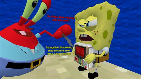 Mr. Krabs vs SpongeBob by Primon4723 on DeviantArt