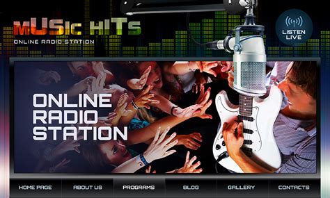 Free Html5 Templates Radio Station - PRINTABLE TEMPLATES