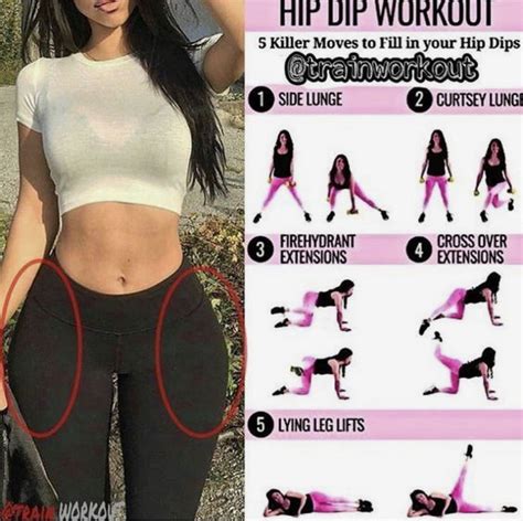 Hip Dip workout | Dip workout, Hips dips, Hip workout