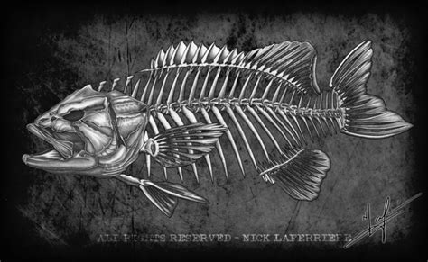 I thought that Smallmouth Bass fanatics needed a new spin on bass art. Introducing the smallie ...