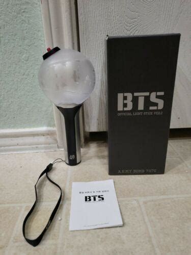 BTS Official Light Stick Ver.2 Army Bomb 7117G with box FREE SHIPPING ...