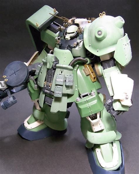 Toriyama's Custom Zaku - Custom Build + Diorama | Gundam model, Gundam ...