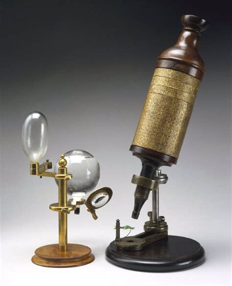 Hooke´s compound microscope, 1665-1675. Stock Photo 1895-18927 : Superstock