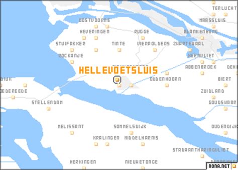 Hellevoetsluis (Netherlands) map - nona.net