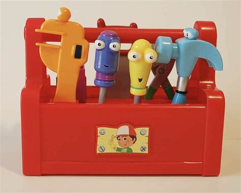 Disney Handy Manny Tool Box 7 Tools Talks Sings Dances Complete - New ...