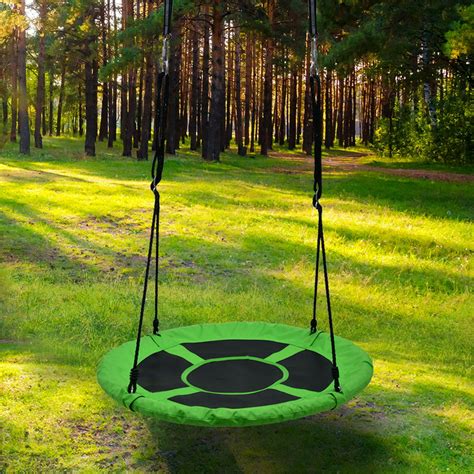 Detachable Swing Sets for Kids Playground Platform Saucer Swing Rope ...