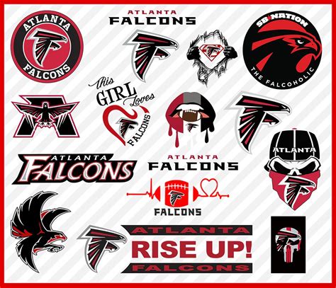 Atlanta Falcons Svg Cut Files, Falcons Svg Logo, Falcons Png - Inspire Uplift