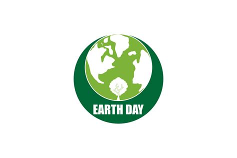 Earth Day Logo Vector Illustration Graphic by fahrul.junianto · Creative Fabrica