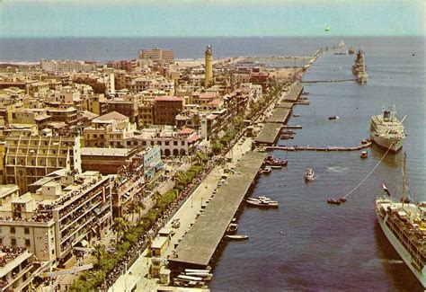 Port Said in 1962. | Visit egypt, Around the world cruise, Egypt