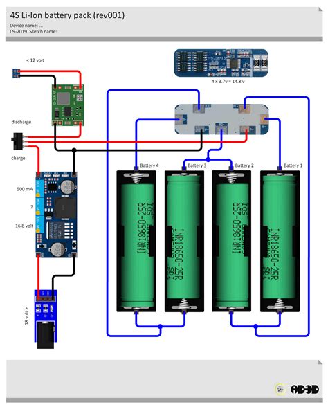 18650 Battery Charger Circuit Diagram