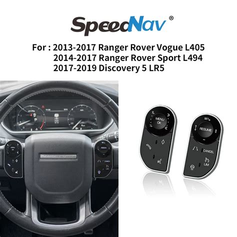 Steering Wheel Control Buttons Keys Upgrade For Landrover Range Rover ...