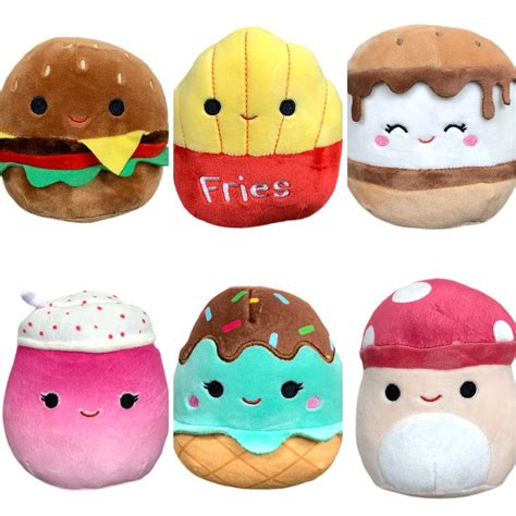 Squishmallow Squad B Food Plush 12" | Cute and Quirky Plush