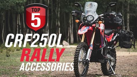 Top 5 Honda CRF250L Rally Accessories - YouTube