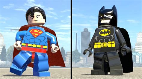 LEGO BATMAN vs SUPERMAN + (Free Roam Gameplay) LEGO Marvel Super Heroes ...