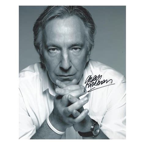 Alan RICKMAN Autograph