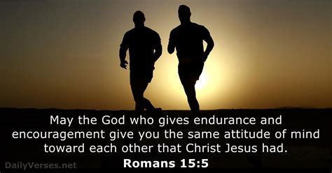 Romans 15:5 - Bible verse - DailyVerses.net