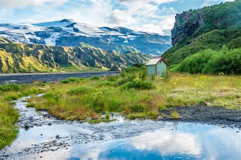 Hiking an Active Volcano in Iceland