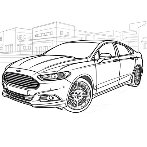 Ford Logo Coloring Pages