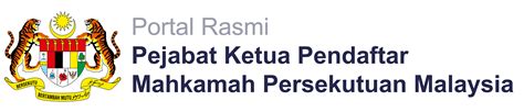 Pejabat Pendaftar Mahkamah Tinggi Sabah & Sarawak | Portal Rasmi ...